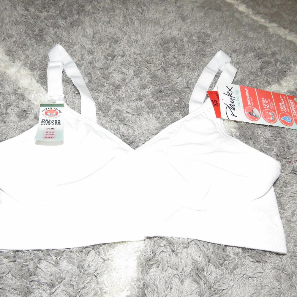 Playtex Nursing White Bra